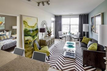 Expansive windows allowing an abundance of natural light